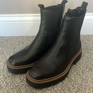 Sam Edelman Black Boots, size 8